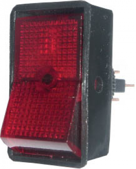 Buy Rocker Switch 16A - Red -  for sale
