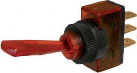 Toggle Switch 20A - Red - 