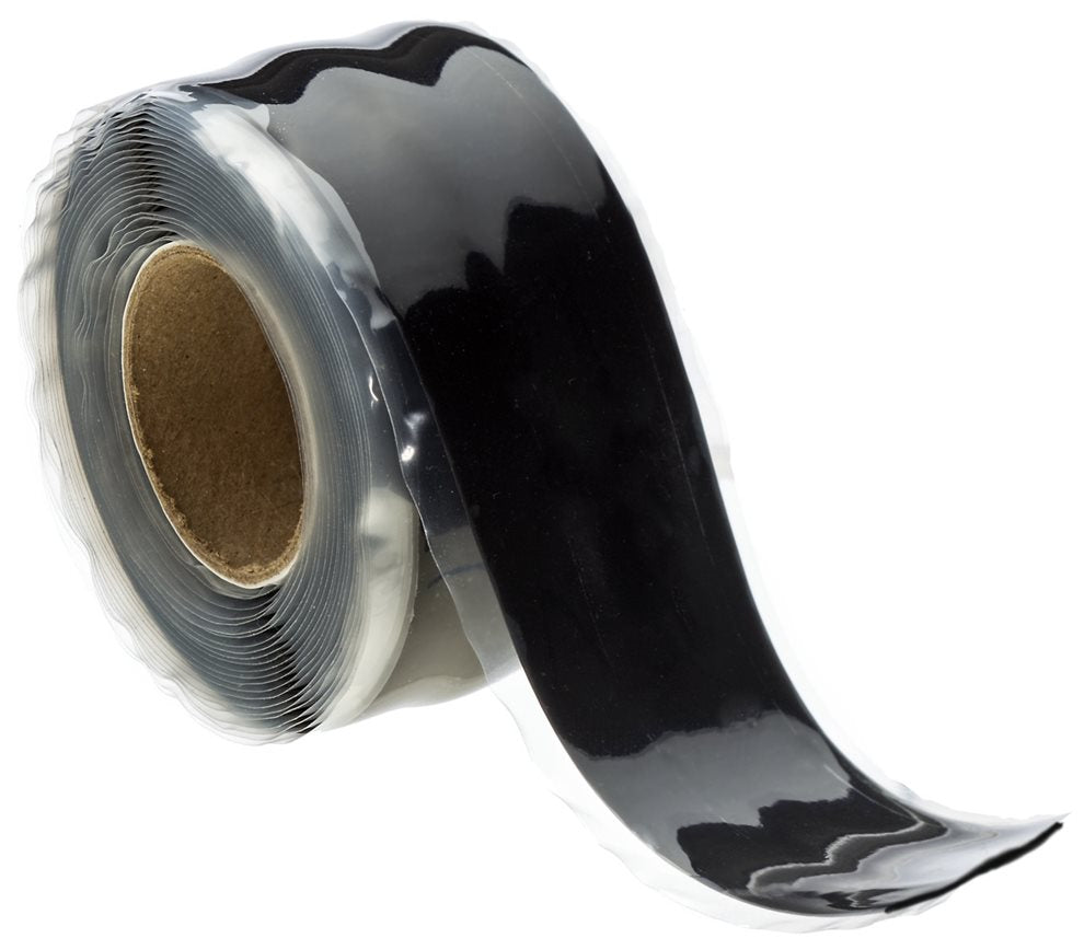 Silicone Compression Tape - Black | 3m Roll - 