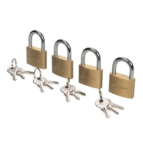 Padlocks | 40mm Keyed Alike | Pack of 4 - 