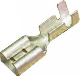 Uninsulated Spade 6.3mm (2.5mm) Crimps Terminals | Qty: 100 - 