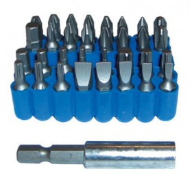 Buy Screwdriver Bit Set - 33 Piece | Inc. Holder -  for sale