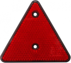 Red Reflector Triangle - Pack of 5 - 