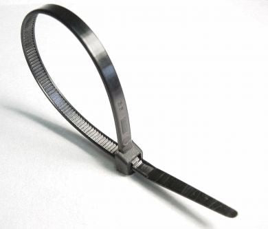 UV/Heat Resistant Cable Ties 380 X 7.6mm - Black - 