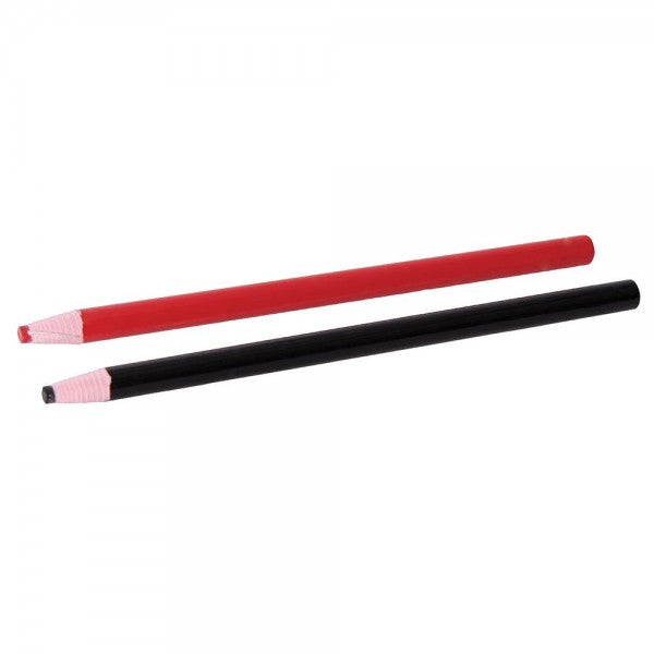Wax/Grease Pencils Red/Black (Qty 2) - 