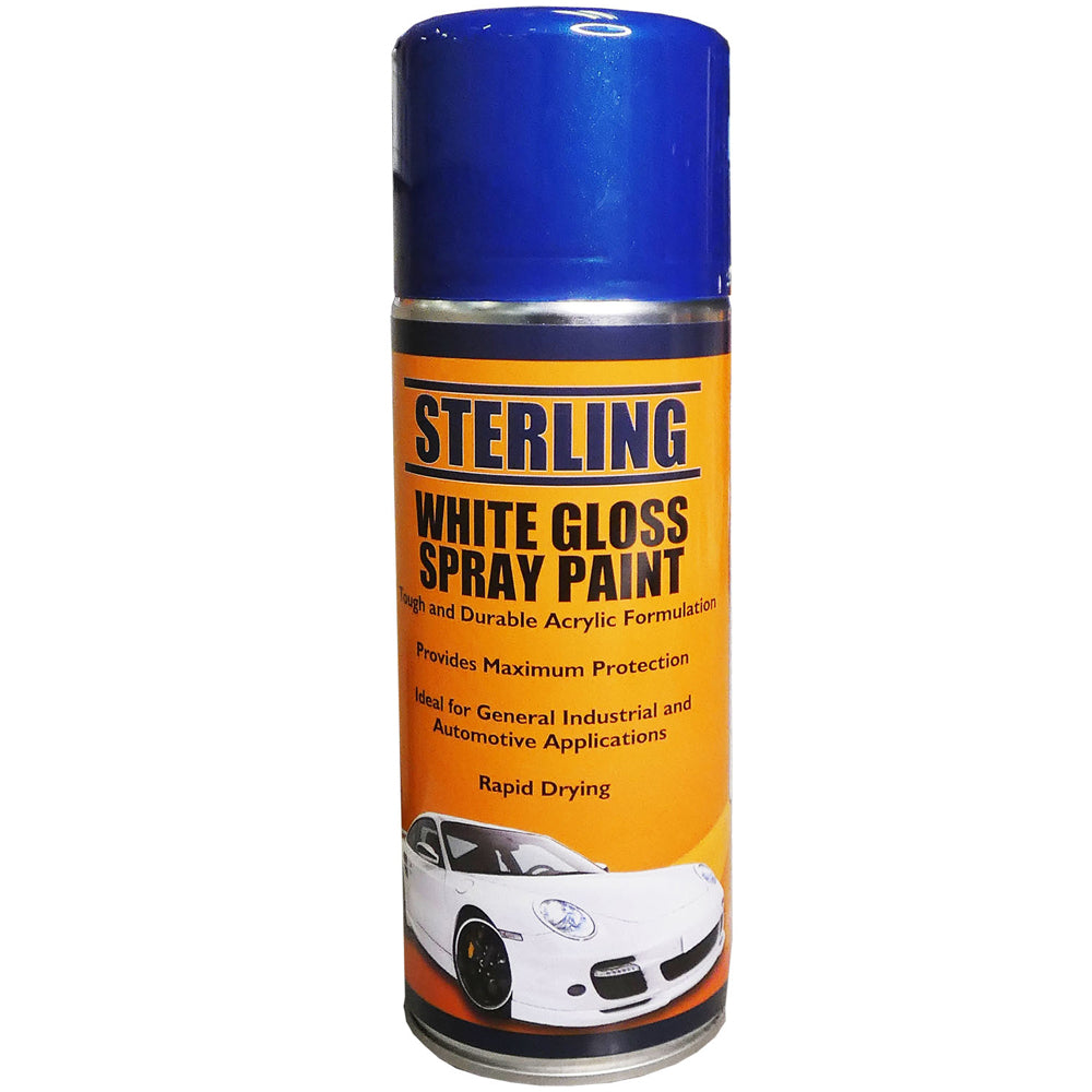 White Gloss Paint Aerosol Spray | 400ml - Aerosols