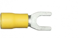 Yellow Fork 5.3mm 2BA | Crimp Terminals | Qty: 100 - 