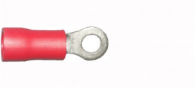 3.2mm Red Ring Terminals | 6BA | Qty: 100 - 