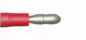 Red 4.0mm Bullet Electrical Connectors | Qty: 100 - 