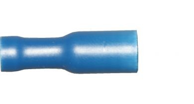 Blue Bullet Receptacle Terminals 4.0mm - Qty 100 - 