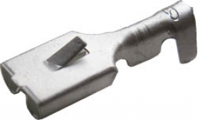 Locking Uninsulated Spade 6.3mm (2.5mm cable) (crimps terminals) - 